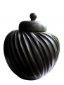 2023 Houten urn zwart 800
